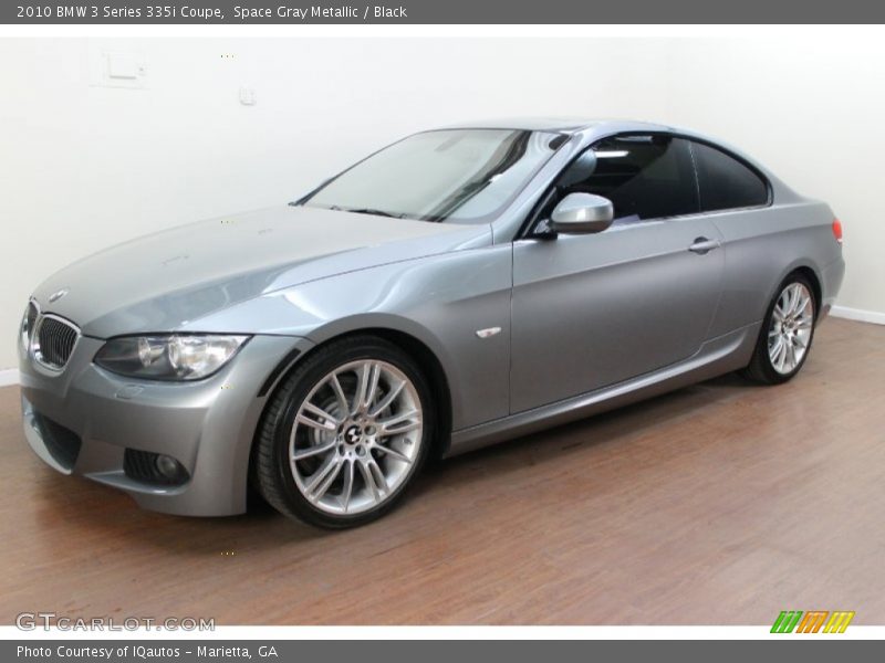 Space Gray Metallic / Black 2010 BMW 3 Series 335i Coupe