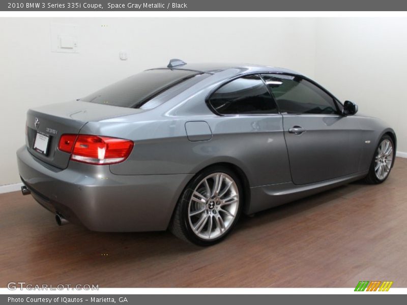 Space Gray Metallic / Black 2010 BMW 3 Series 335i Coupe