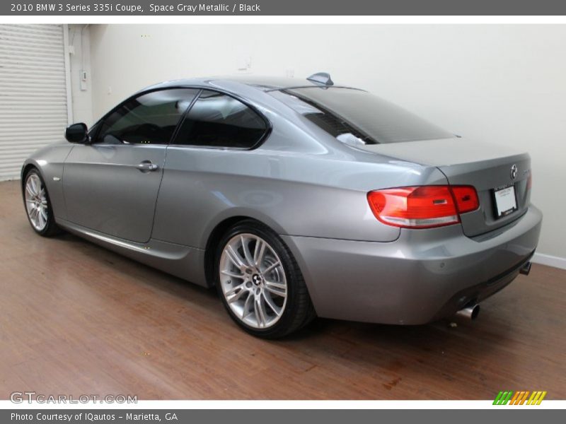 Space Gray Metallic / Black 2010 BMW 3 Series 335i Coupe