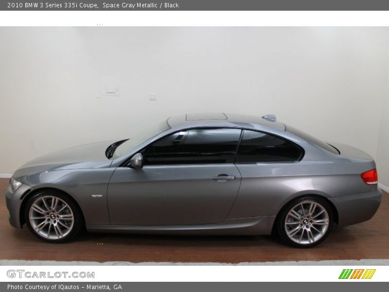 Space Gray Metallic / Black 2010 BMW 3 Series 335i Coupe