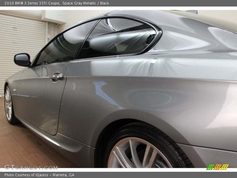 Space Gray Metallic / Black 2010 BMW 3 Series 335i Coupe