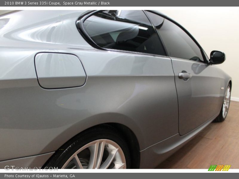 Space Gray Metallic / Black 2010 BMW 3 Series 335i Coupe