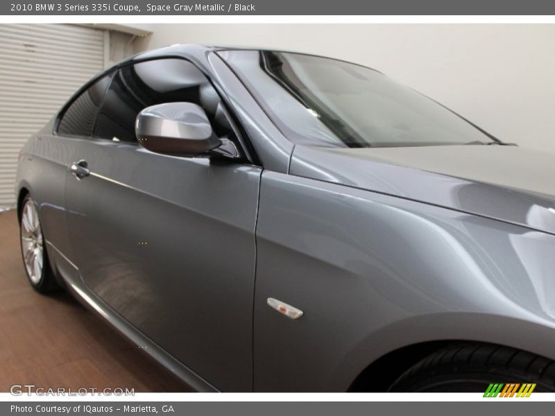 Space Gray Metallic / Black 2010 BMW 3 Series 335i Coupe