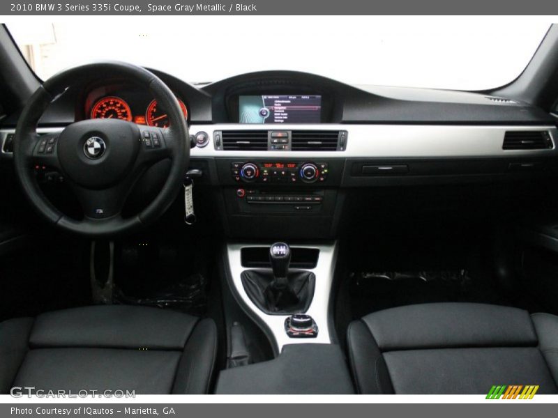 Space Gray Metallic / Black 2010 BMW 3 Series 335i Coupe