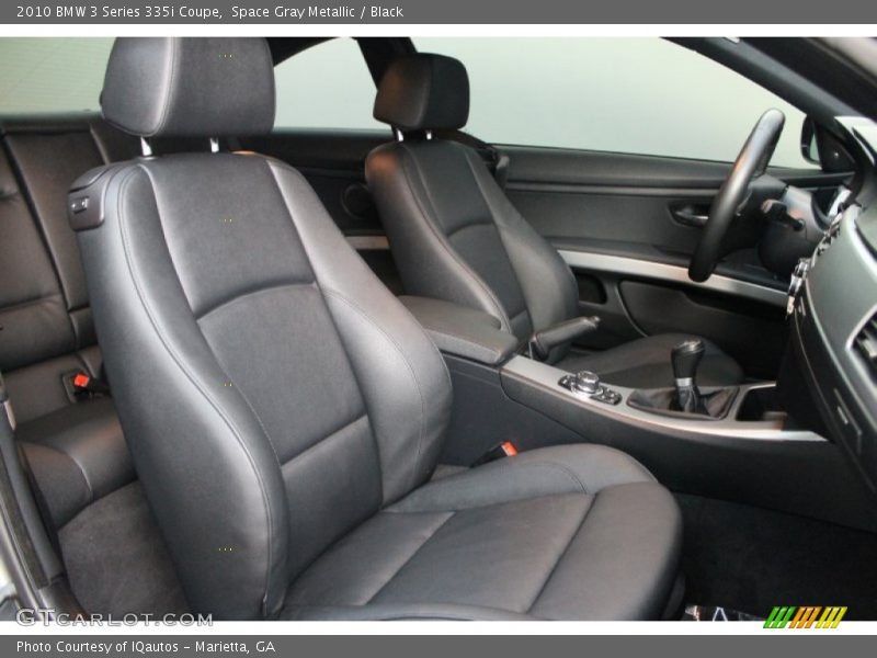 Space Gray Metallic / Black 2010 BMW 3 Series 335i Coupe