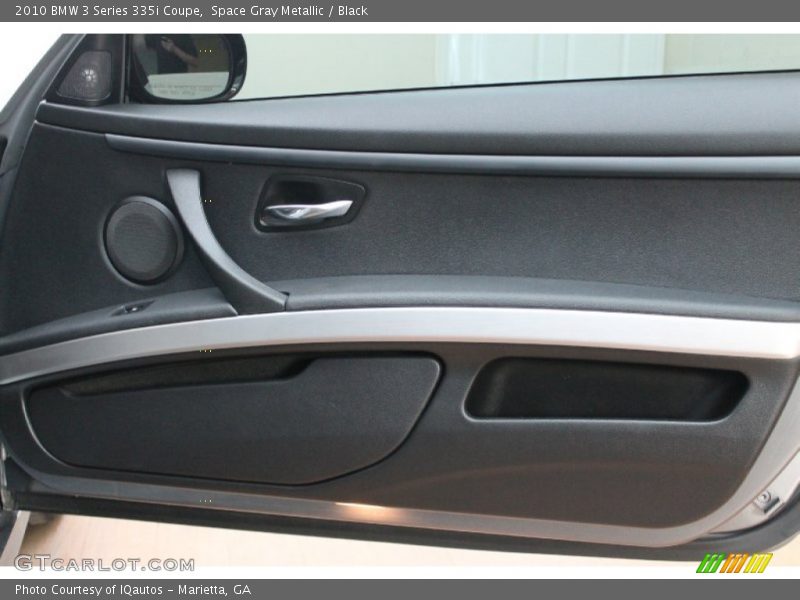 Space Gray Metallic / Black 2010 BMW 3 Series 335i Coupe