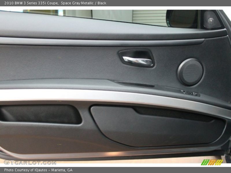 Space Gray Metallic / Black 2010 BMW 3 Series 335i Coupe