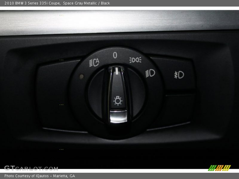 Space Gray Metallic / Black 2010 BMW 3 Series 335i Coupe
