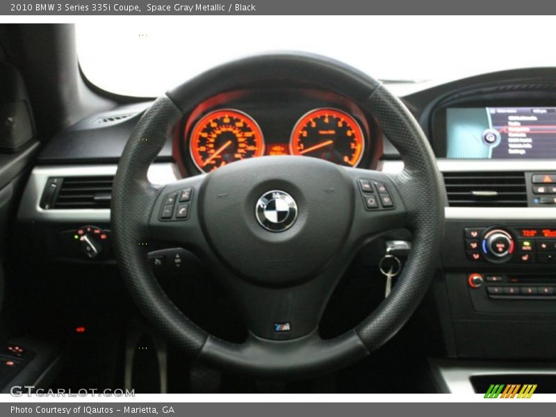 Space Gray Metallic / Black 2010 BMW 3 Series 335i Coupe