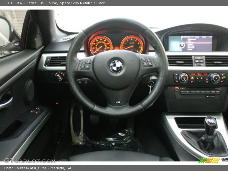 Space Gray Metallic / Black 2010 BMW 3 Series 335i Coupe