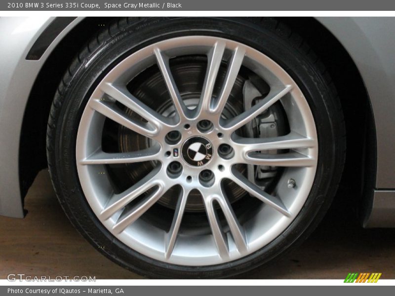 Space Gray Metallic / Black 2010 BMW 3 Series 335i Coupe