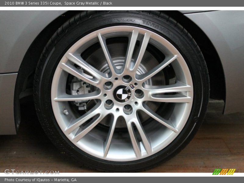 Space Gray Metallic / Black 2010 BMW 3 Series 335i Coupe