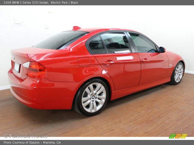 Electric Red / Black 2006 BMW 3 Series 325i Sedan