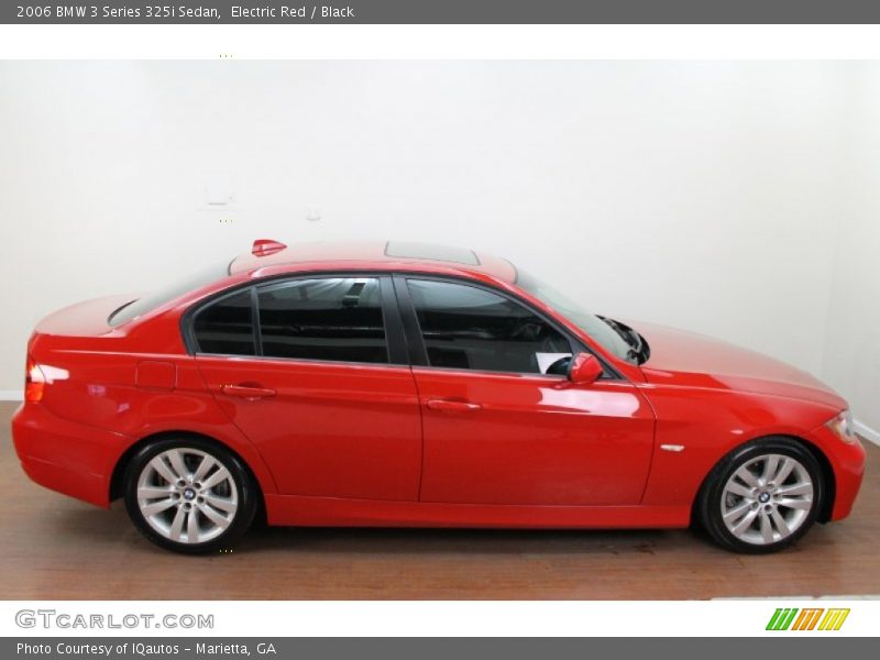 Electric Red / Black 2006 BMW 3 Series 325i Sedan