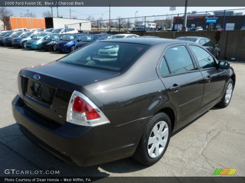 Black / Charcoal Black 2006 Ford Fusion SE