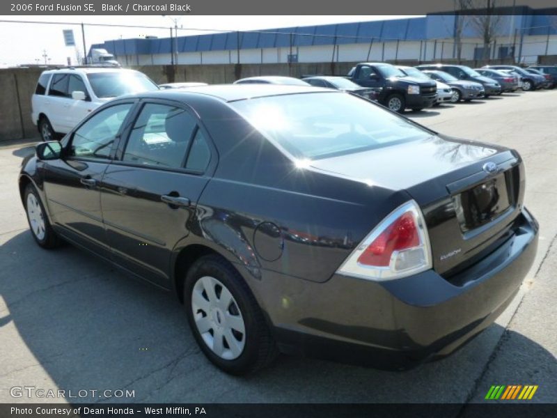 Black / Charcoal Black 2006 Ford Fusion SE