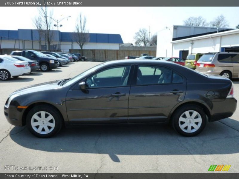 Black / Charcoal Black 2006 Ford Fusion SE