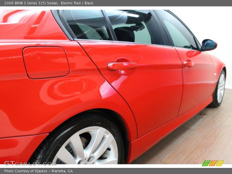 Electric Red / Black 2006 BMW 3 Series 325i Sedan