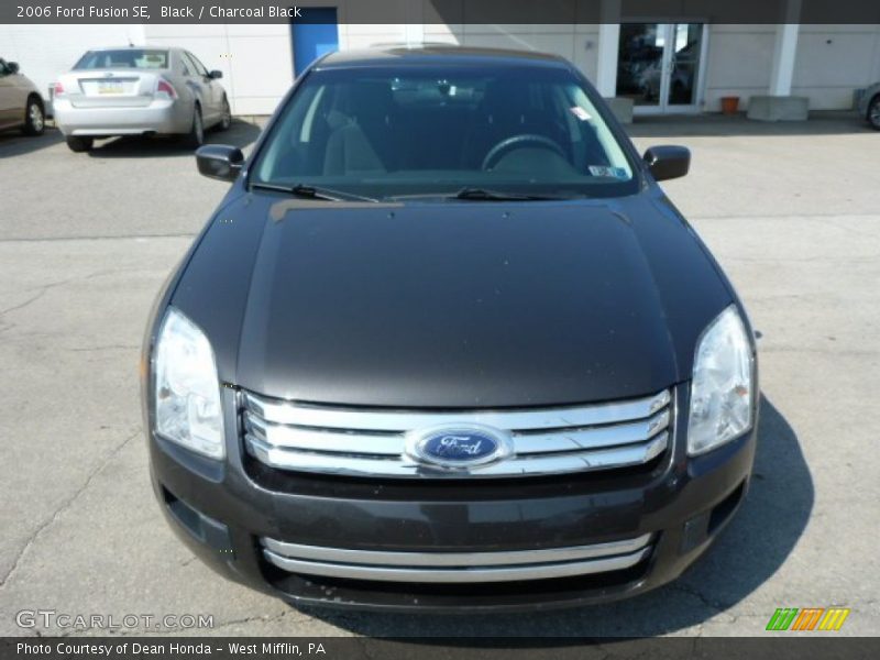 Black / Charcoal Black 2006 Ford Fusion SE
