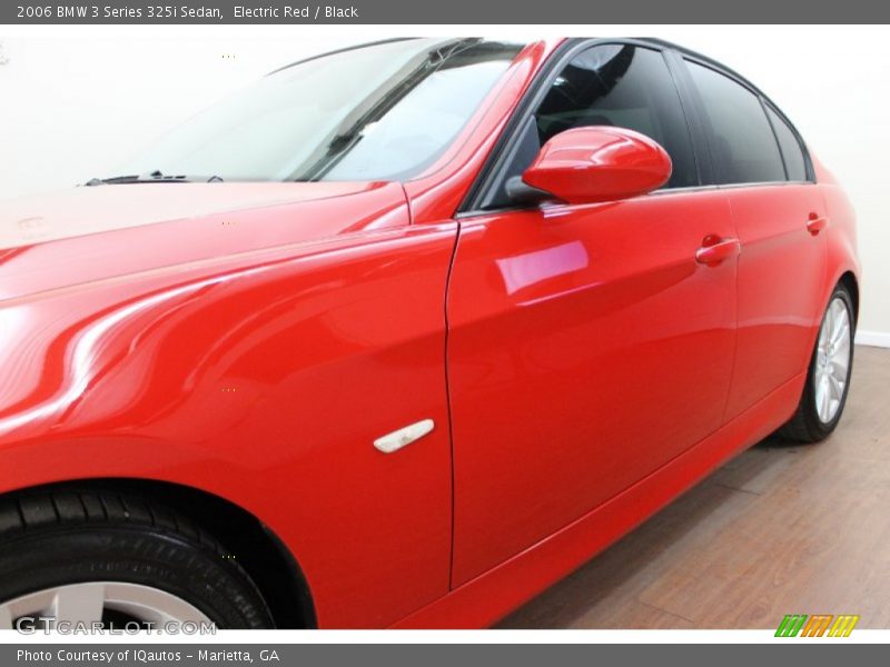 Electric Red / Black 2006 BMW 3 Series 325i Sedan