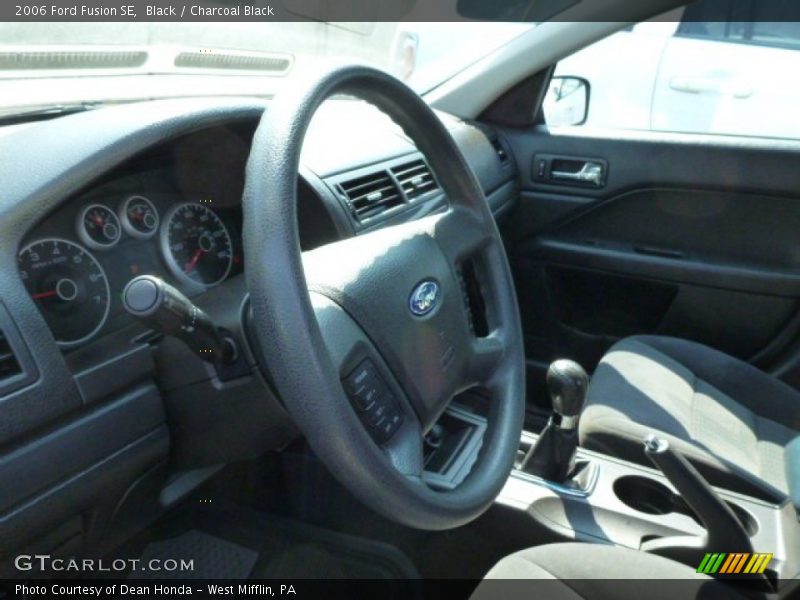 Black / Charcoal Black 2006 Ford Fusion SE