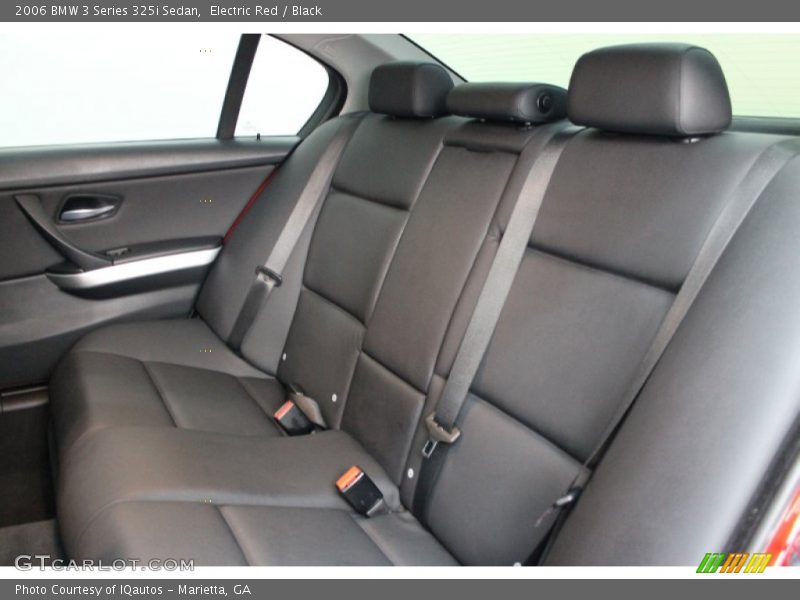 Electric Red / Black 2006 BMW 3 Series 325i Sedan