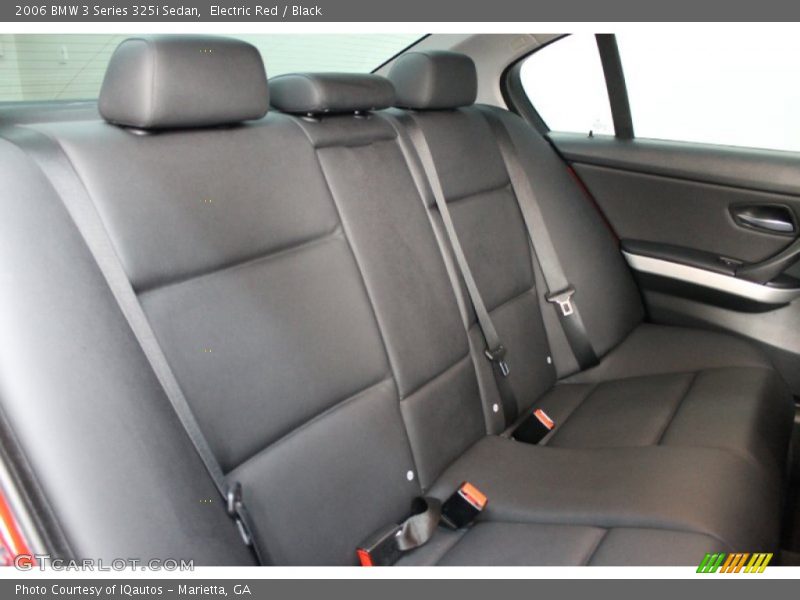 Electric Red / Black 2006 BMW 3 Series 325i Sedan