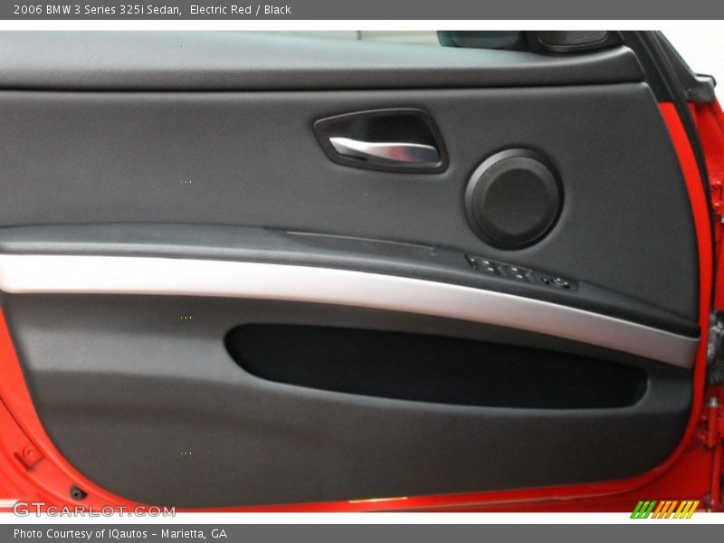 Electric Red / Black 2006 BMW 3 Series 325i Sedan