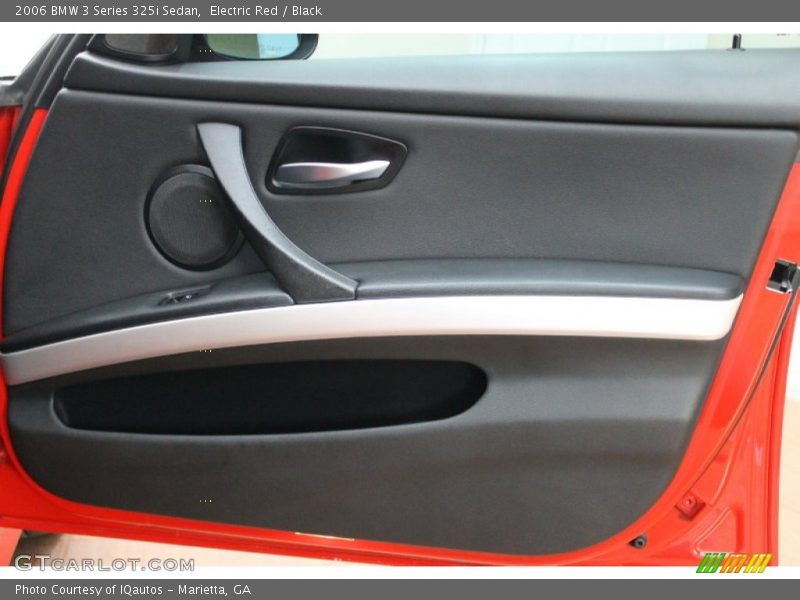 Electric Red / Black 2006 BMW 3 Series 325i Sedan