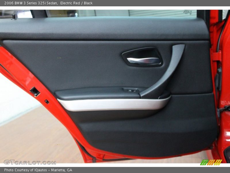 Electric Red / Black 2006 BMW 3 Series 325i Sedan