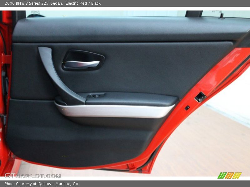 Electric Red / Black 2006 BMW 3 Series 325i Sedan