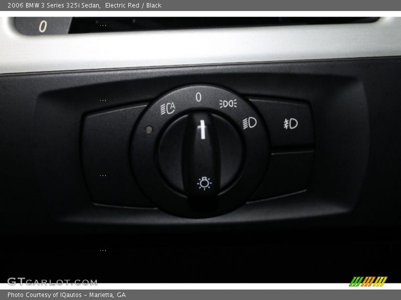 Electric Red / Black 2006 BMW 3 Series 325i Sedan
