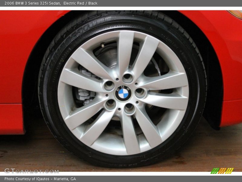 Electric Red / Black 2006 BMW 3 Series 325i Sedan