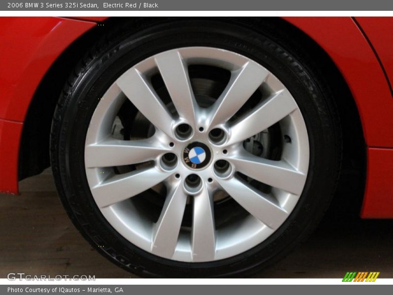 Electric Red / Black 2006 BMW 3 Series 325i Sedan