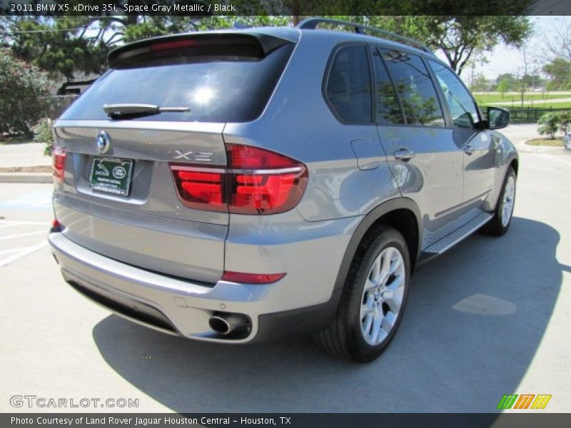 Space Gray Metallic / Black 2011 BMW X5 xDrive 35i