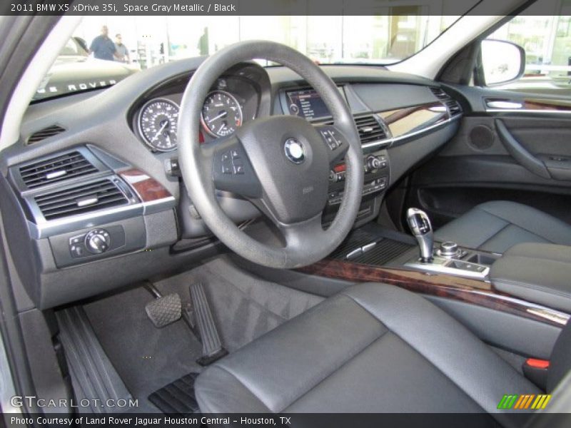 Black Interior - 2011 X5 xDrive 35i 