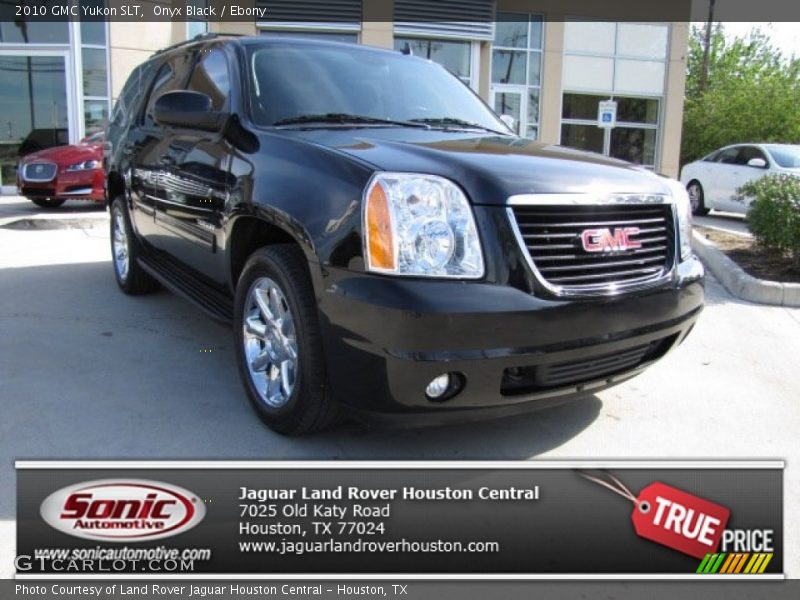 Onyx Black / Ebony 2010 GMC Yukon SLT