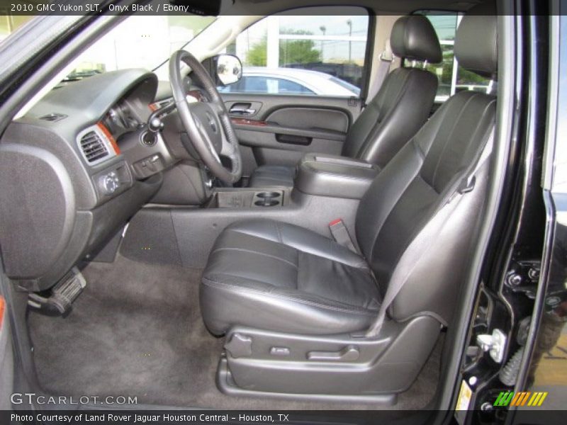  2010 Yukon SLT Ebony Interior