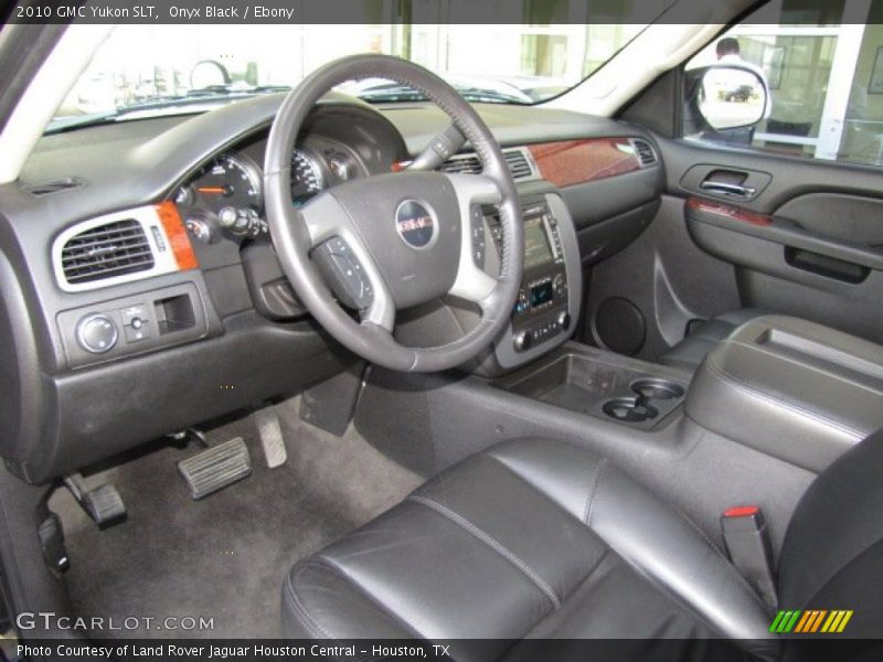 Ebony Interior - 2010 Yukon SLT 