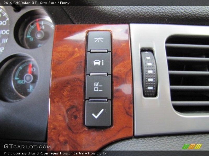 Controls of 2010 Yukon SLT