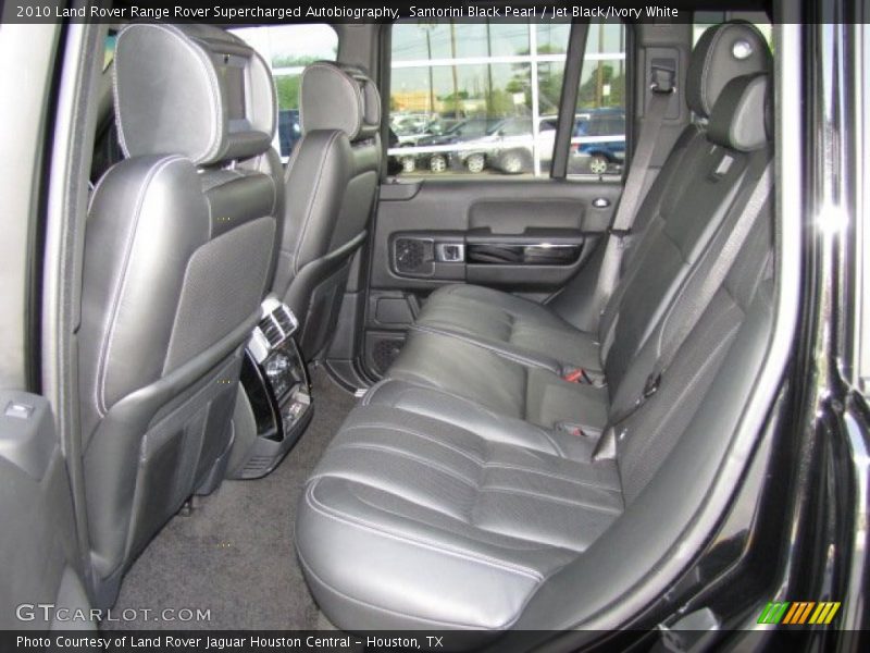 Rear Seat of 2010 Range Rover Supercharged Autobiography