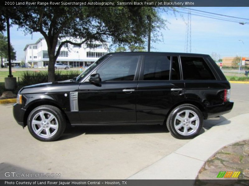  2010 Range Rover Supercharged Autobiography Santorini Black Pearl