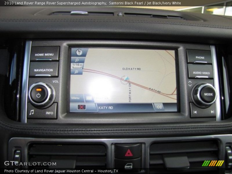 Navigation of 2010 Range Rover Supercharged Autobiography