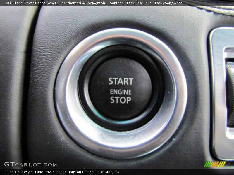 Controls of 2010 Range Rover Supercharged Autobiography