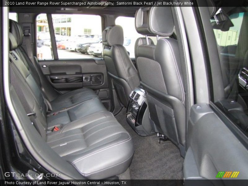 Rear Seat of 2010 Range Rover Supercharged Autobiography