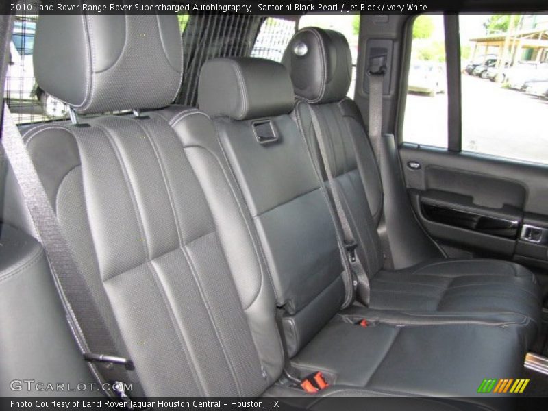 Rear Seat of 2010 Range Rover Supercharged Autobiography