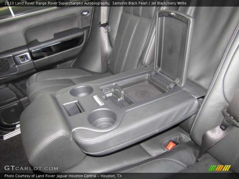 Santorini Black Pearl / Jet Black/Ivory White 2010 Land Rover Range Rover Supercharged Autobiography
