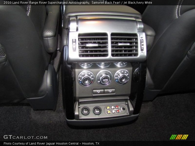Controls of 2010 Range Rover Supercharged Autobiography