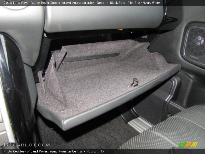 Santorini Black Pearl / Jet Black/Ivory White 2010 Land Rover Range Rover Supercharged Autobiography
