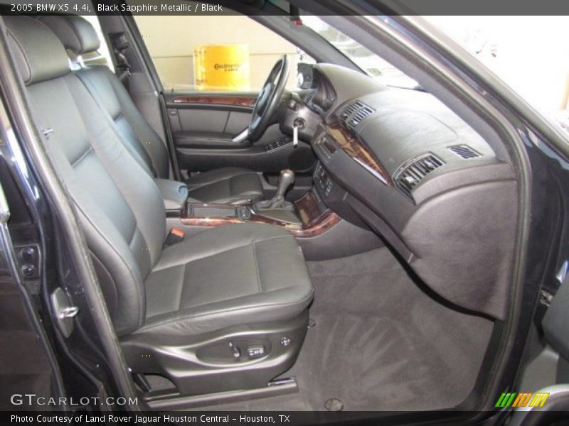Black Sapphire Metallic / Black 2005 BMW X5 4.4i